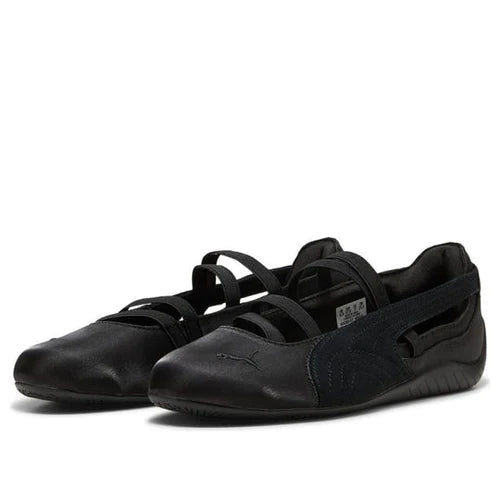 Puma Speedcat Ballet Black Cool Dark Gray Satin - 404383-01 - Mentastore