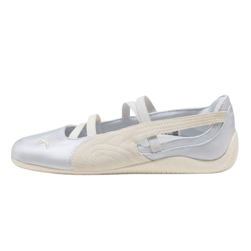 Puma Speedcat Ballet Silver Mist Warm White Satin - 404383-03 - Mentastore