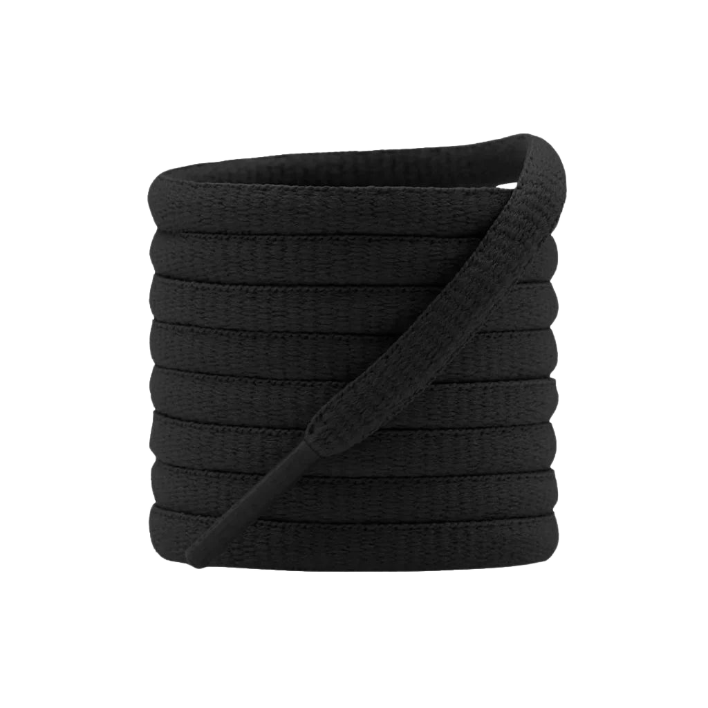 Rounded Asics Laces - Black - 120cm -  - Mentastore