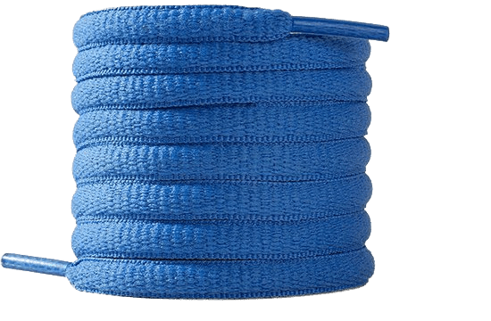 Rounded Asics Laces - Navy Blue - 120cm -  - Mentastore