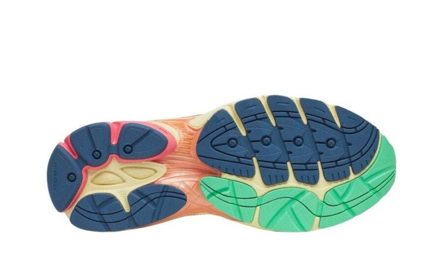 Saucony ProGrid Omni 9 Floral Beige Blue - S71015-1 - Mentastore