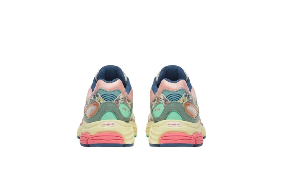 Saucony ProGrid Omni 9 Floral Beige Blue - S71015-1 - Mentastore