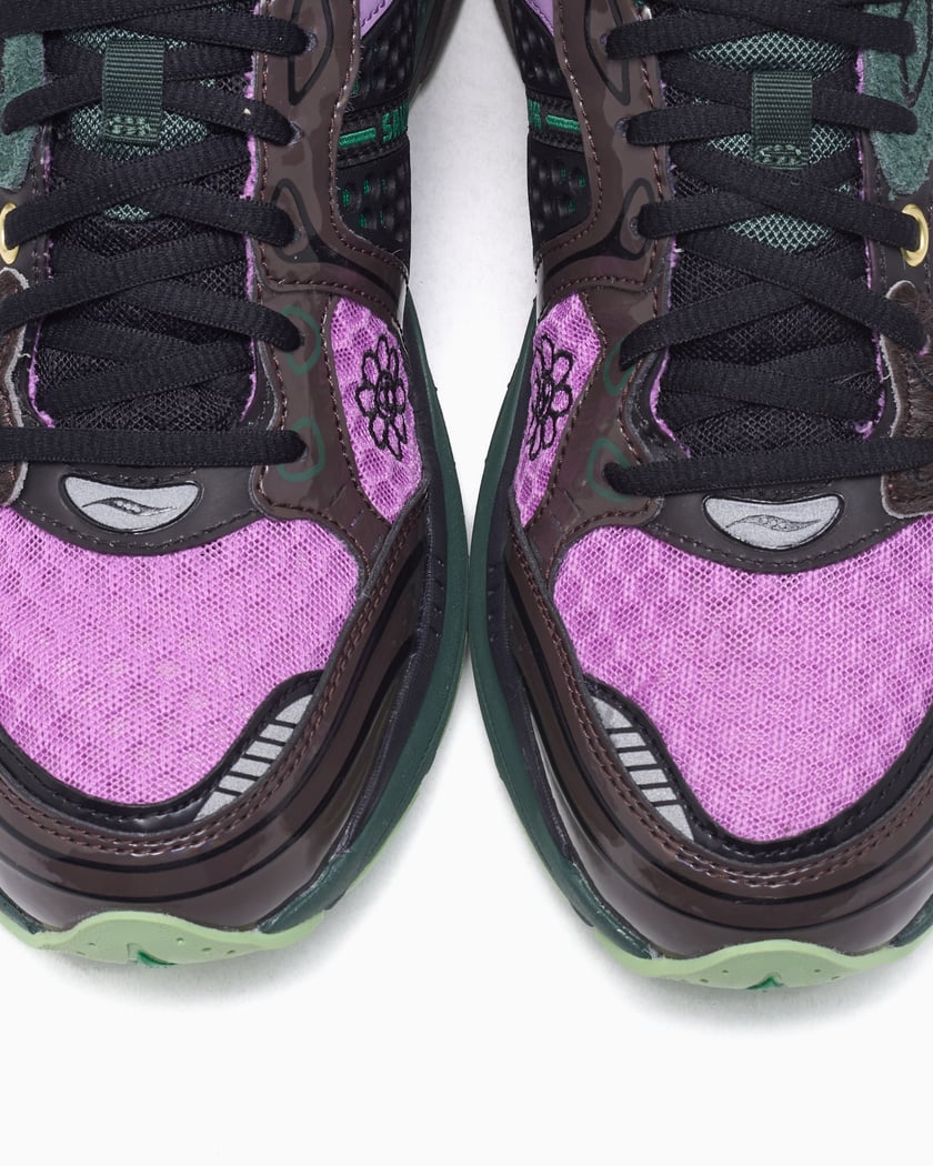 Saucony ProGrid Triumph 4 Jae Tips Flowers Grow Uptown Perilla - S70966-3 - Mentastore