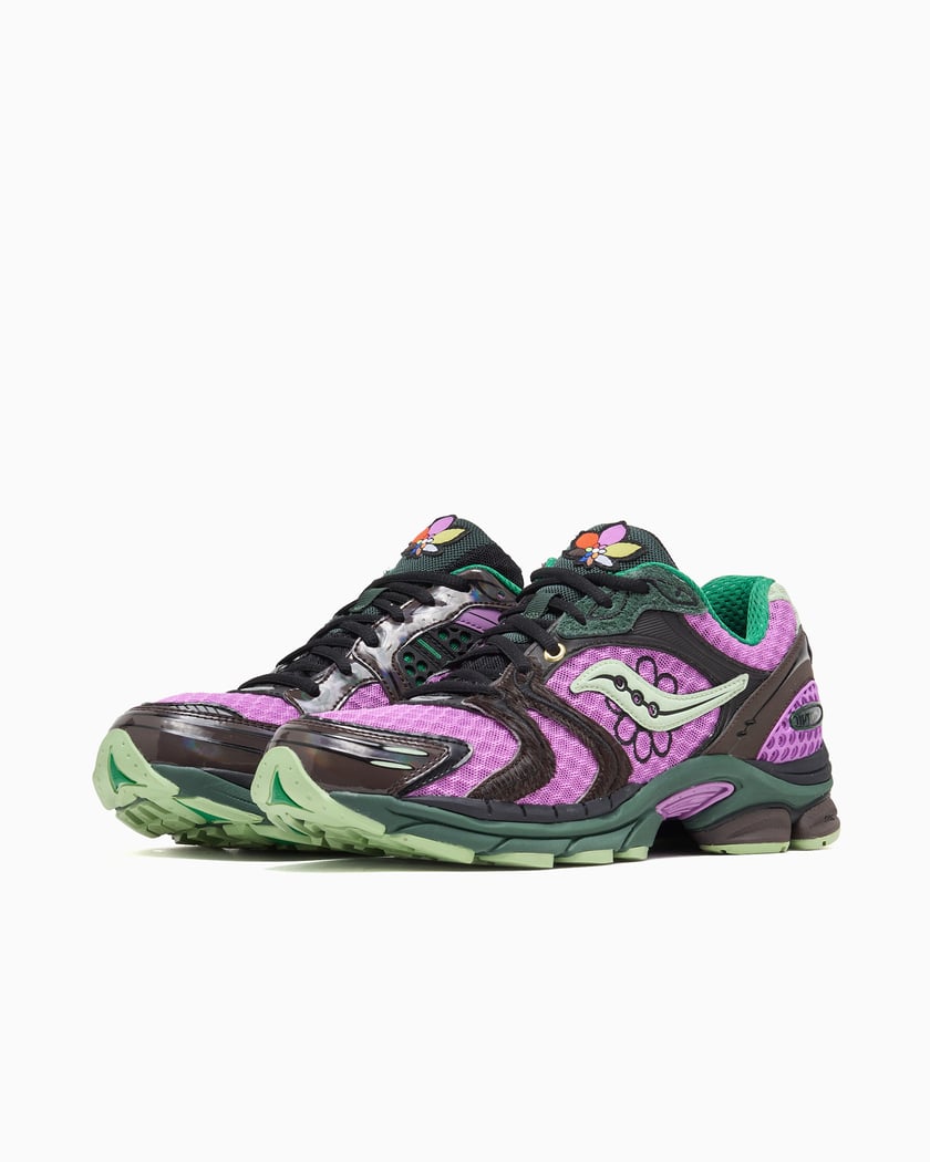 Saucony ProGrid Triumph 4 Jae Tips Flowers Grow Uptown Perilla - S70966-3 - Mentastore