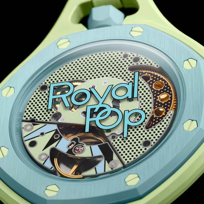 Swatch x Audemars Piguet Bioceramic Royal Pop Blaue Acht - SSX03Z101N - Mentastore