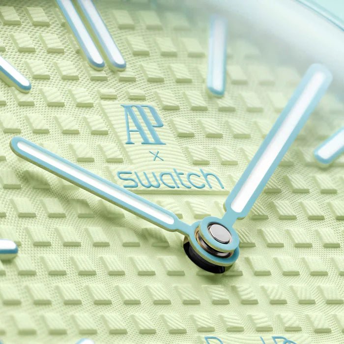 Swatch x Audemars Piguet Bioceramic Royal Pop Blaue Acht - SSX03Z101N - Mentastore