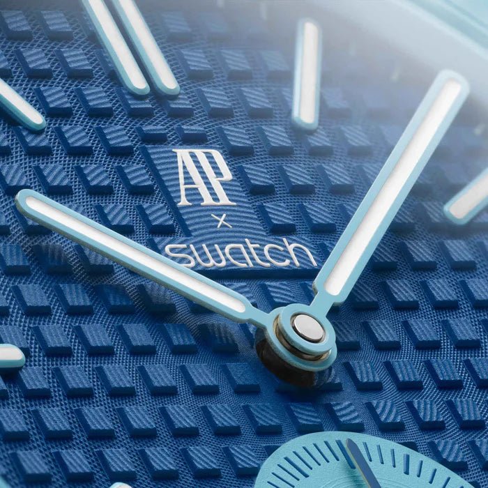 Swatch x Audemars Piguet Bioceramic Royal Pop Savonnette Lan Ba - SSX03L100N - Mentastore