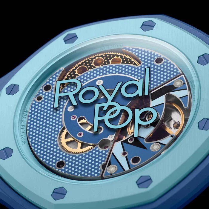 Swatch x Audemars Piguet Bioceramic Royal Pop Savonnette Lan Ba - SSX03L100N - Mentastore
