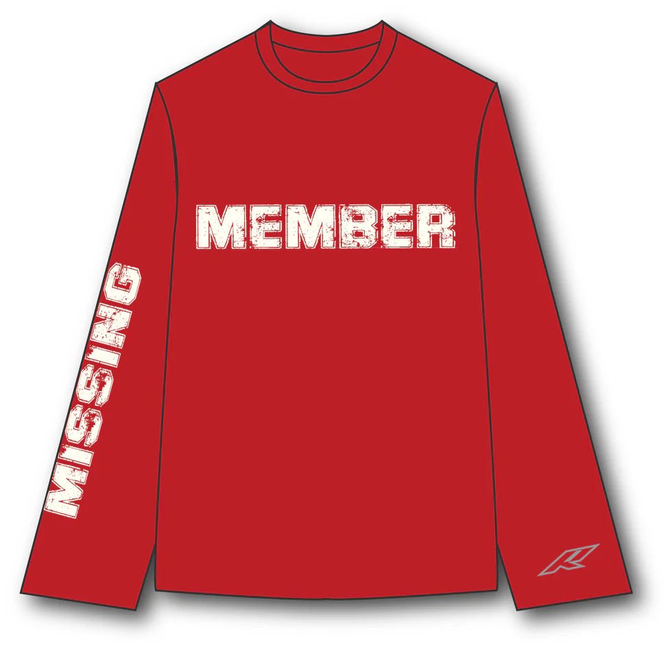 The Missing Piece - Longsleeve 3.0 (Racing Red) -  - Mentastore