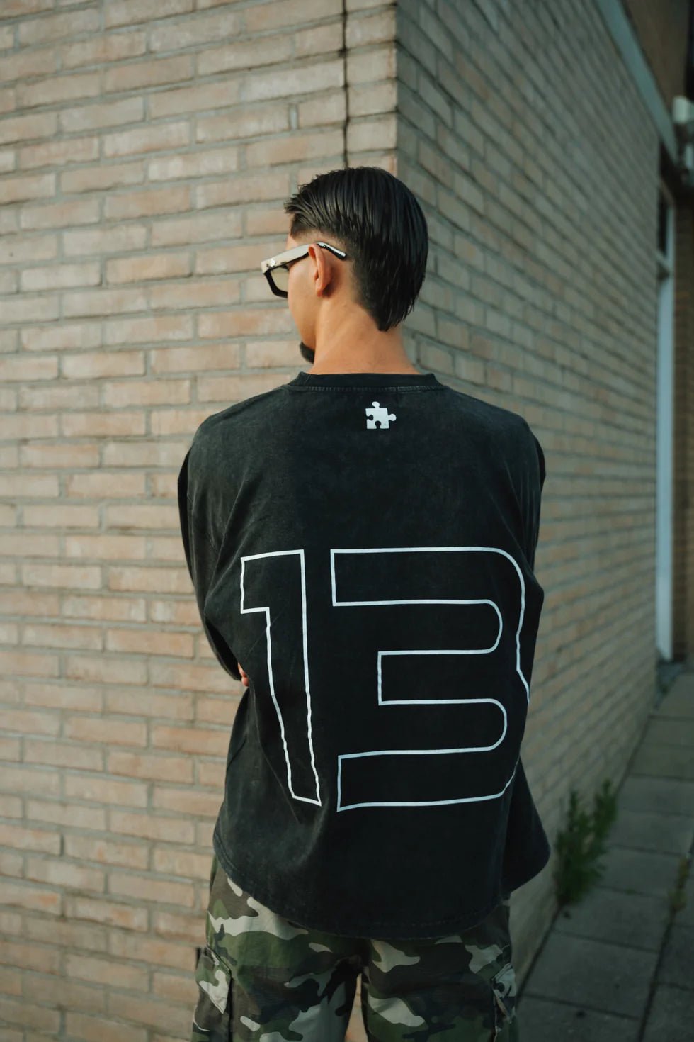 The Missing Piece - Longsleeve 3.0 (Washed Black) -  - Mentastore