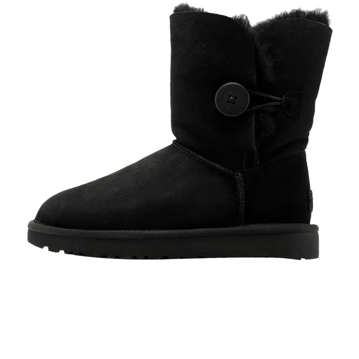 UGG Bailey Button II Black (Women's) - 1016226-BLK - Mentastore