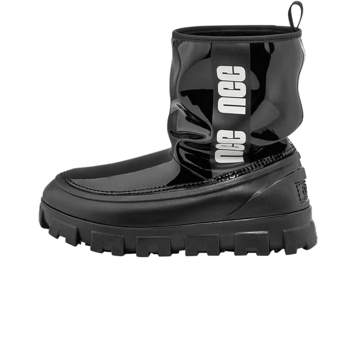 UGG Classic Brellah Mini Boot Black (Women's) - 1144059-BLK - Mentastore