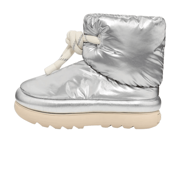 UGG Classic Maxi Short Boot Metallic Silver (Women's) - 1135153-MSLV - Mentastore