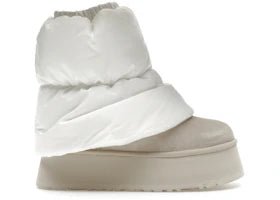 UGG Classic Mini Dipper Puffer Boot White Ceramic (Women's) - 1158275-WCRM - Mentastore