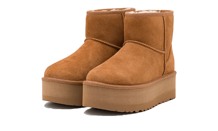 UGG Classic Mini Platform Boot Chestnut (Women's) - 1134991-CHE - Mentastore