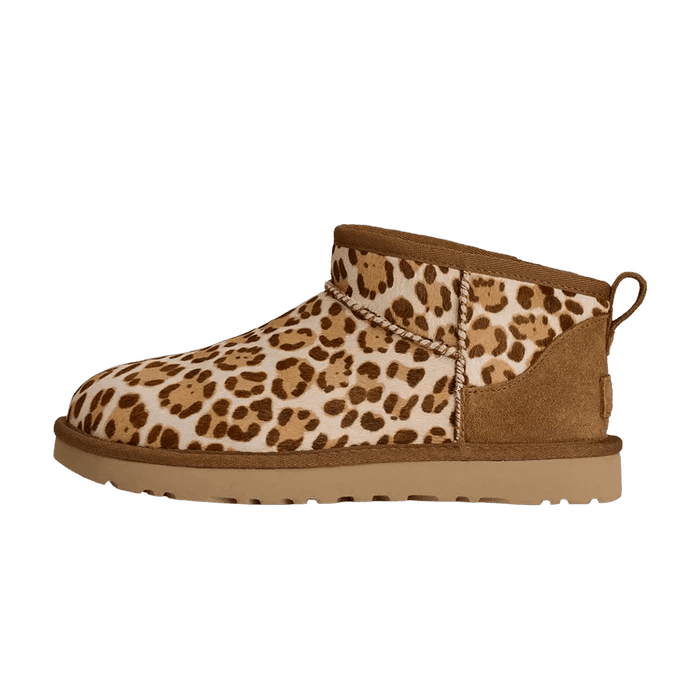 UGG Classic Ultra Mini Boot Felicity Leopard Jasmine (Women's) - 1178110-FDJ - Mentastore