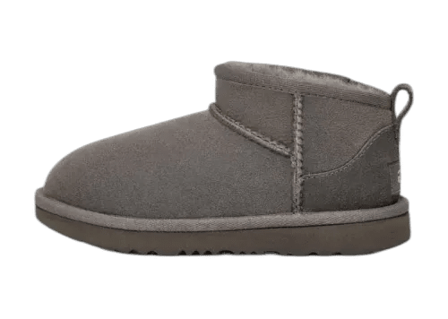 UGG Classic Ultra Mini Boot Grey (Kids) - 1130750K-GREY - Mentastore