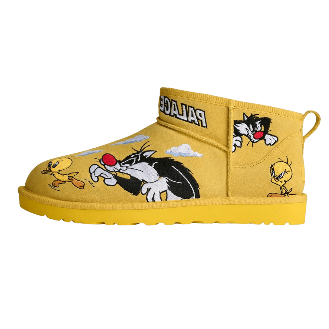 UGG Classic Ultra Mini Boot Palace x Looney Tunes Yellow - 1181891-YEL - Mentastore