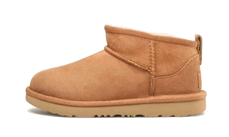 UGG Classic Ultra Mini Chestnut (Kids) - 1130750K-CHE - Mentastore