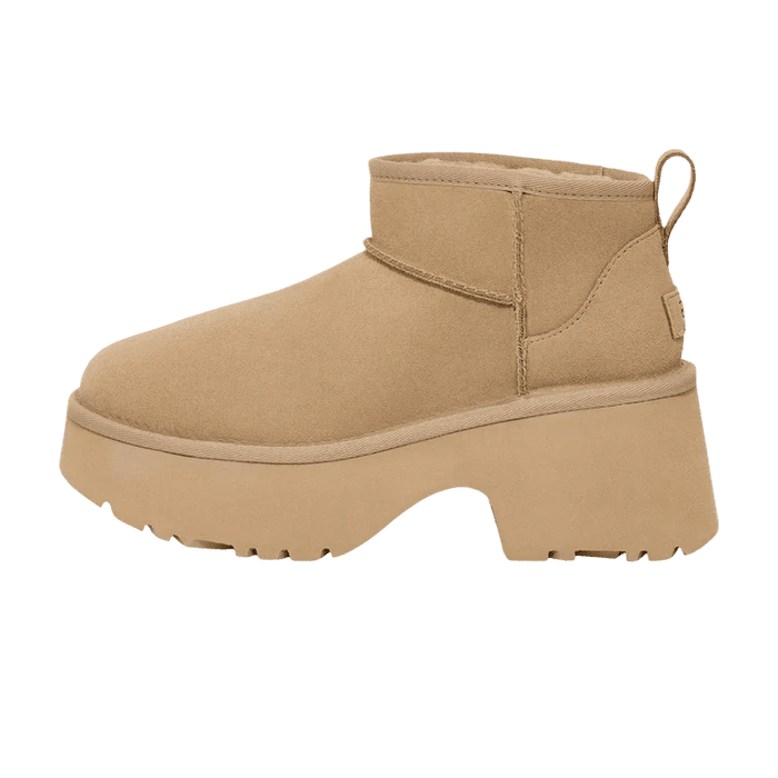 UGG Classic Ultra Mini New Heights Boot Mustard Seed (Women's) - 1158311-MDSD - Mentastore