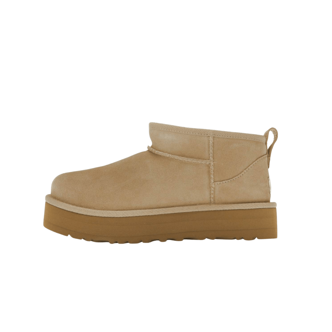 UGG Classic Ultra Mini Platform Boot Sand (Kids) - 1157791K-SAN - Mentastore