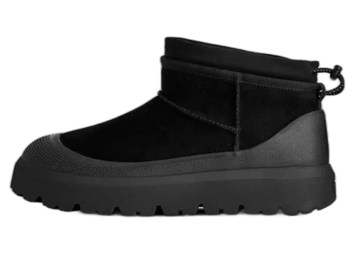UGG Classic Ultra Mini Weather Hybrid Boot Black - 1174196-BBLC - Mentastore