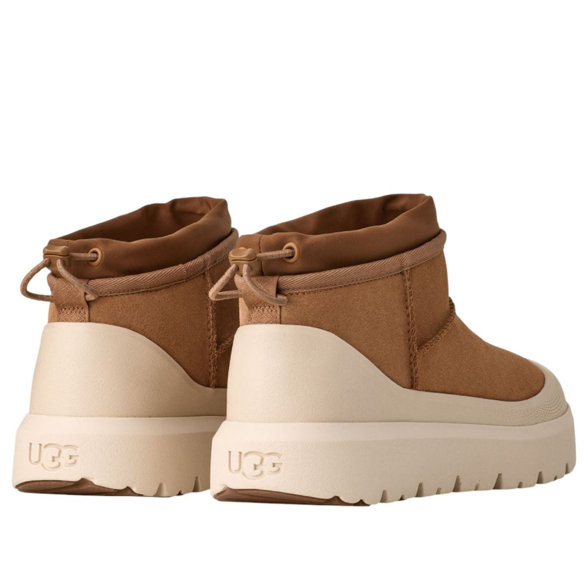 UGG Classic Ultra Mini Weather Hybrid Boot Chestnut Whitecap - 1174196-CWTC - Mentastore