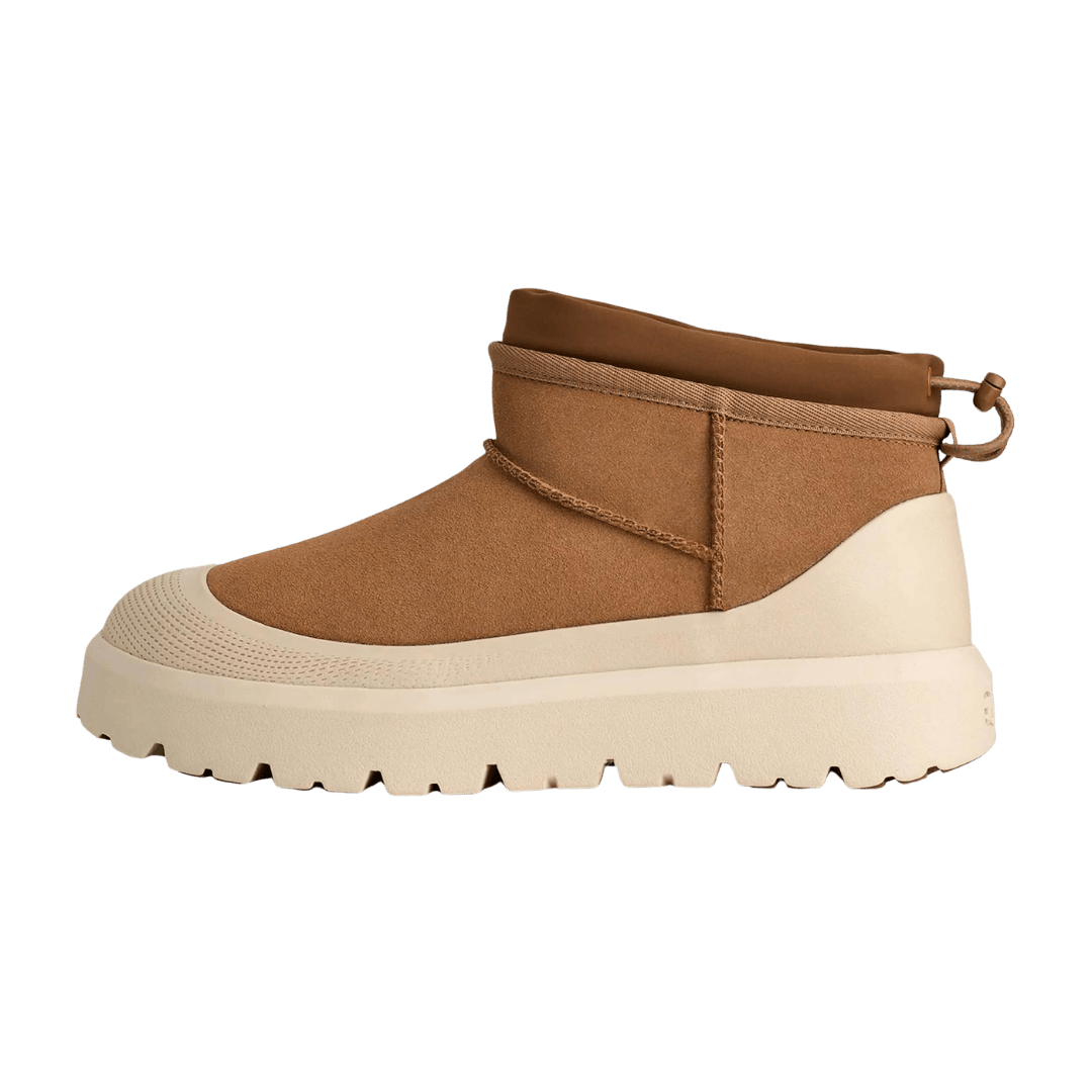 UGG Classic Ultra Mini Weather Hybrid Boot Chestnut Whitecap - 1174196-CWTC - Mentastore