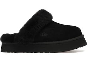 UGG Disquette Slipper Black (Women's) - 1122550-BLK - Mentastore