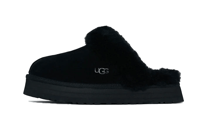 UGG Disquette Slipper Black (Women's) - 1122550-BLK - Mentastore
