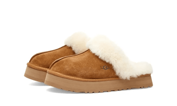 UGG Disquette Slipper Chestnut (Women's) - 1122550-CHE - Mentastore