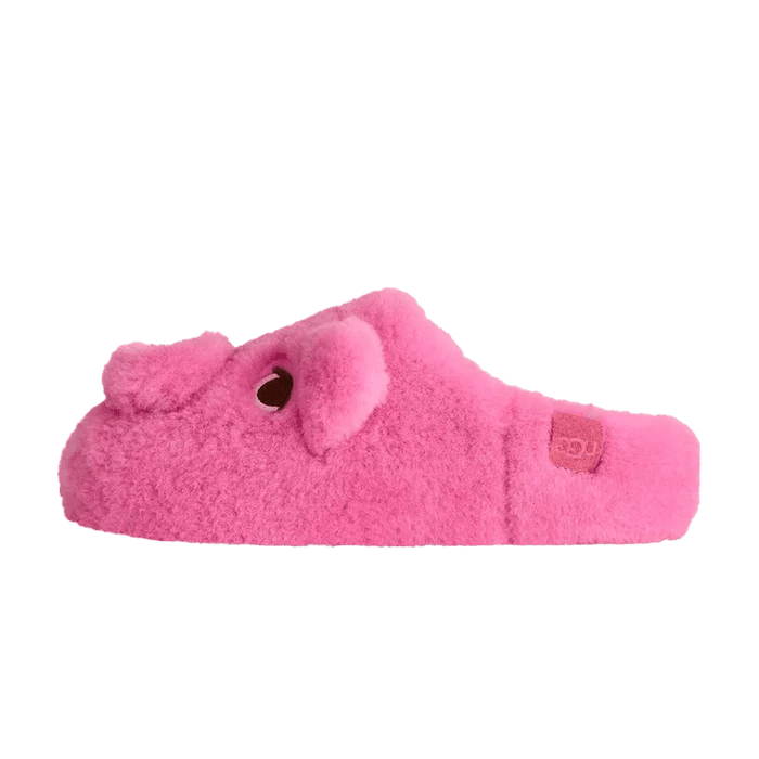 UGG Elea Pooch Slip-On Slipper Pink Laquer (Women's) - 1183390-PLQ - Mentastore