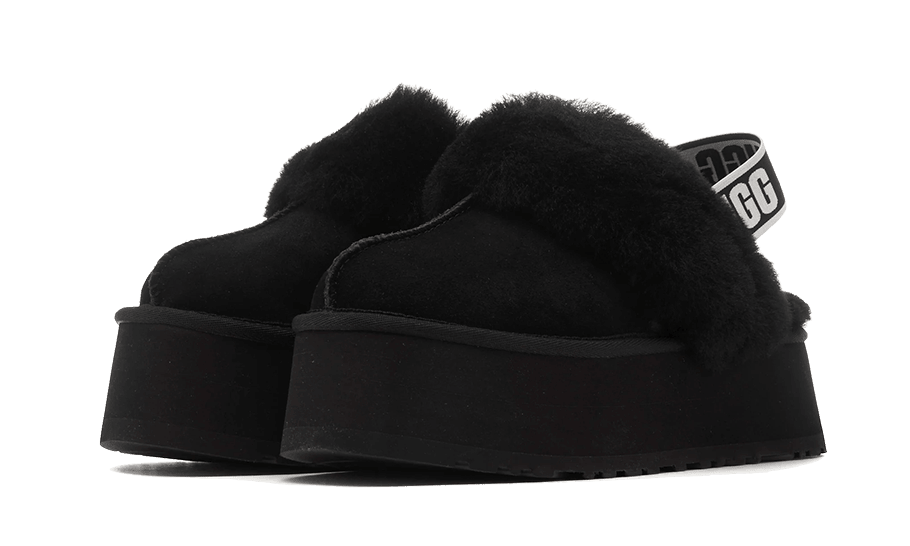 UGG Funkette Slipper Black - 1113474-BLK - Mentastore