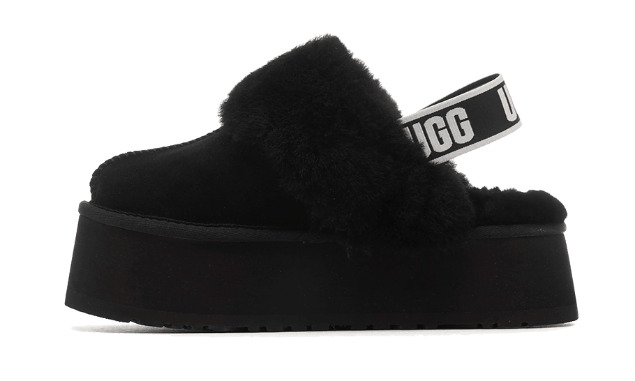 UGG Funkette Slipper Black - 1113474-BLK - Mentastore
