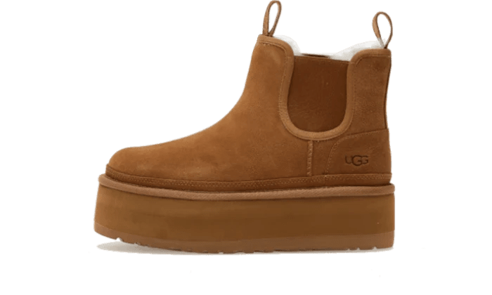UGG Neumel Platform Chelsea Boot Chestnut (Women's) - 1134526-CHE - Mentastore