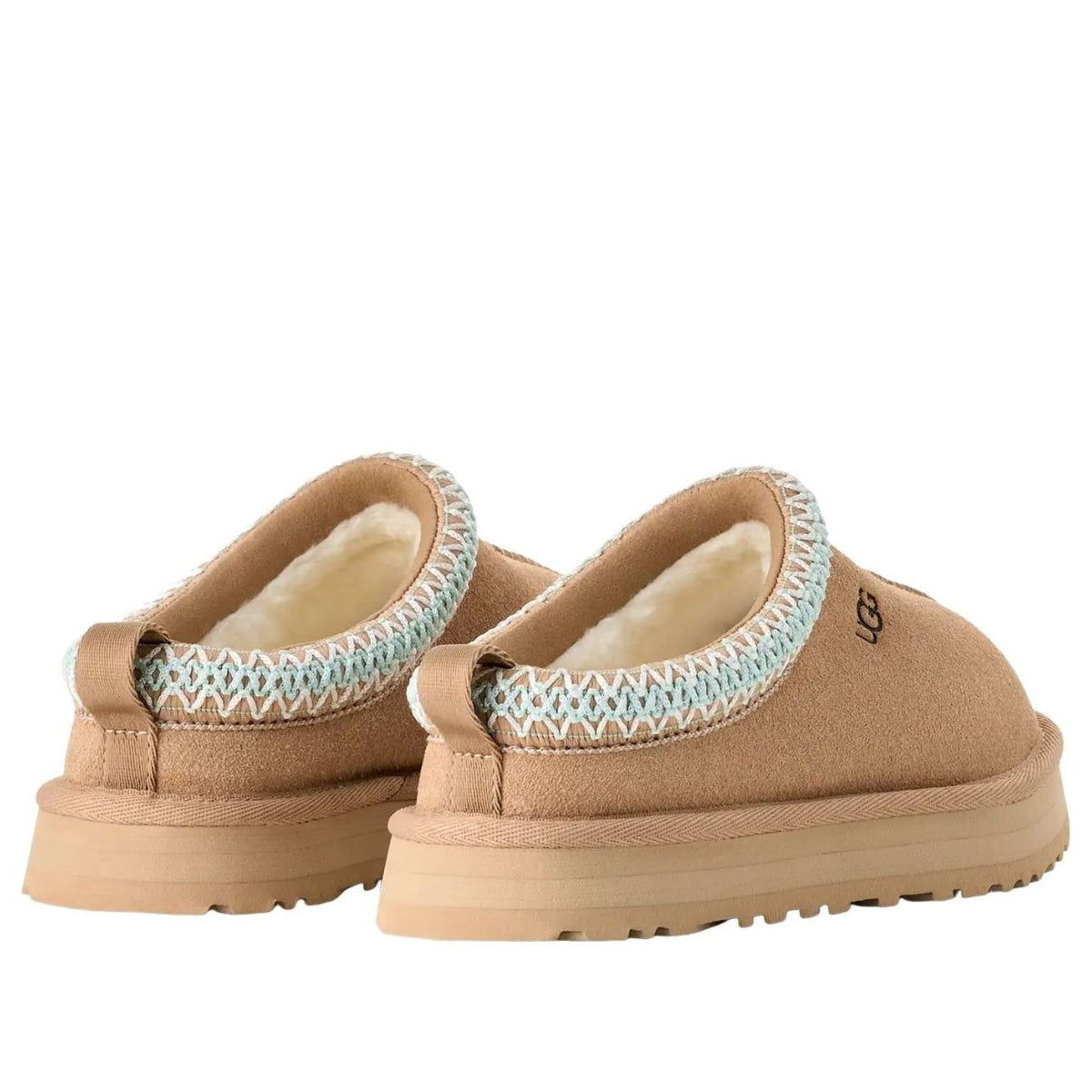 UGG Tasman II Slipper Driftwood White Pepper (Kids) - 1019066K-DRF - Mentastore
