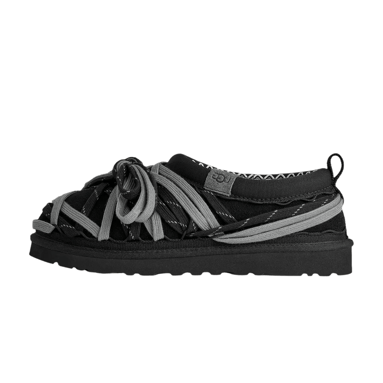 UGG Tasman Lace Slipper Black - 1175054-BLK - Mentastore