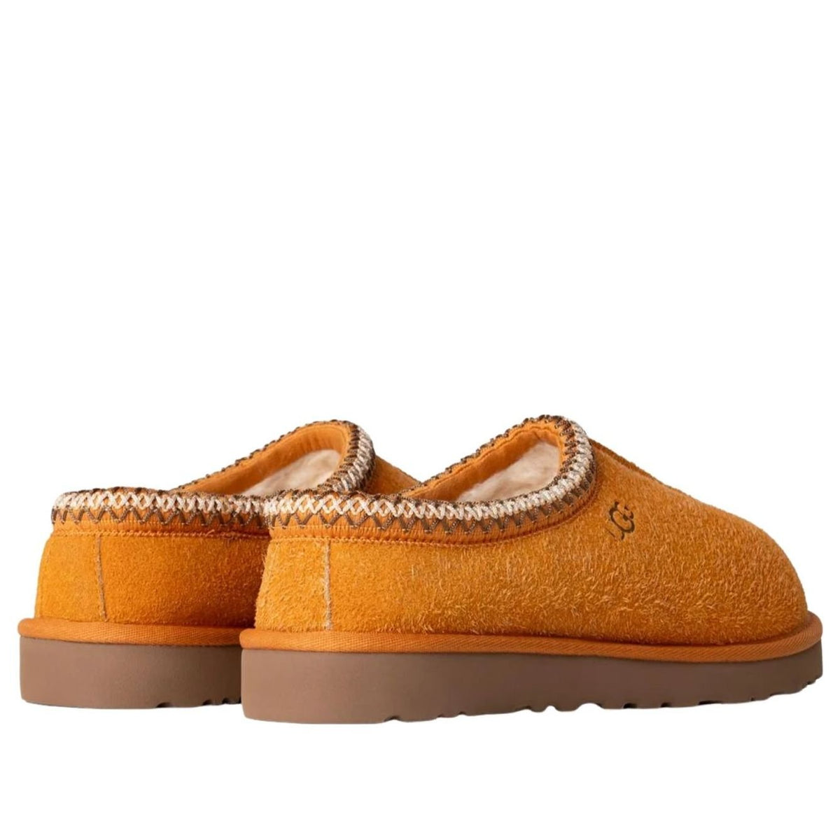 UGG Tasman Shaggy Suede Slipper Dark Apricot - 1166930-DCT - Mentastore