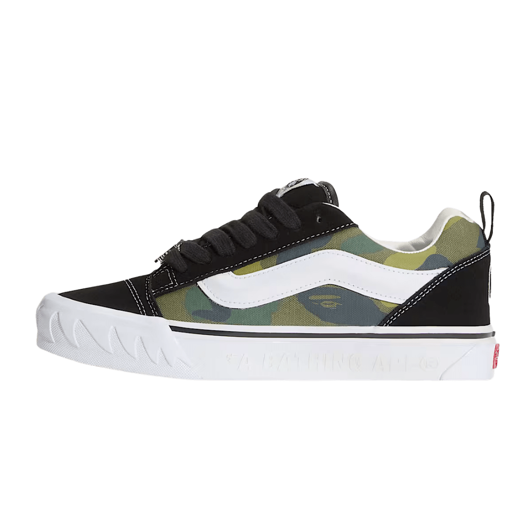Vans Knu Skool Bape Camo Green - VN000Z39W09 - Mentastore