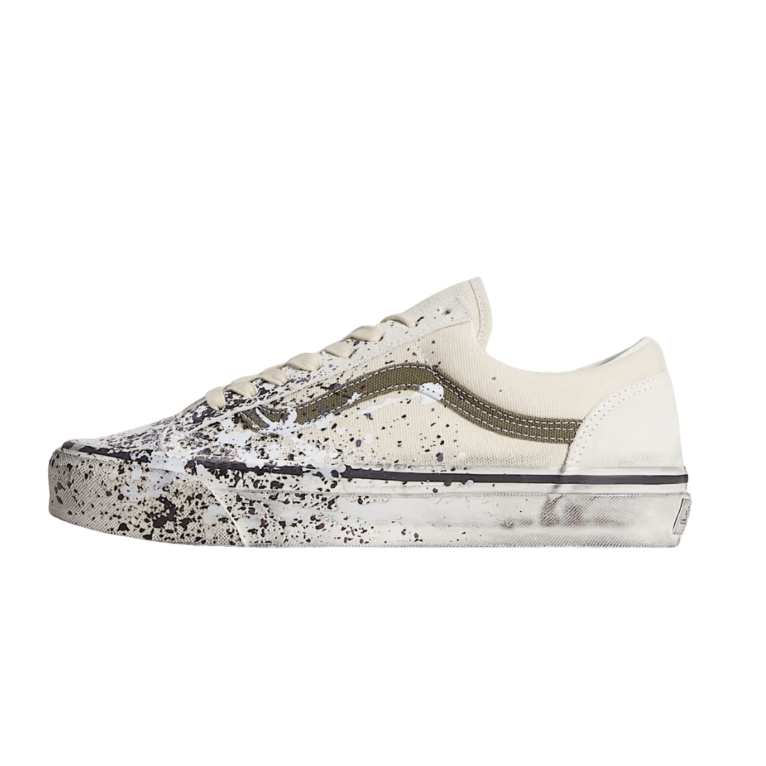 Vans Premium Old Skool 36 Paint Splatter Turtledove - VN000D9RDJR - Mentastore