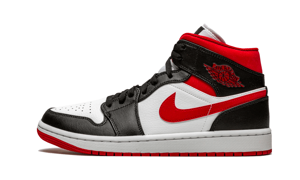 Air Jordan 1 Mid Gym Red Black White - Mentastore - DJ4695-122