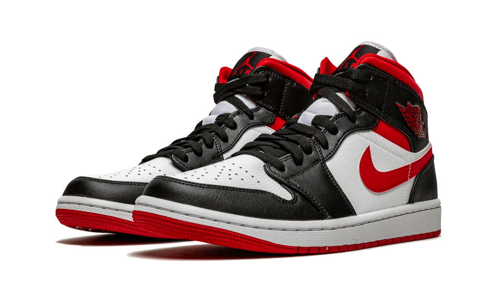 Air Jordan 1 Mid Gym Red Black White - Mentastore - DJ4695-122