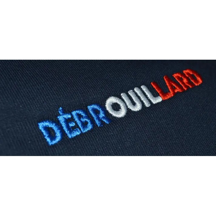 DÉBROUILLARD FRANSE VLAG OVERSIZED TEE NAVY - Mentastore