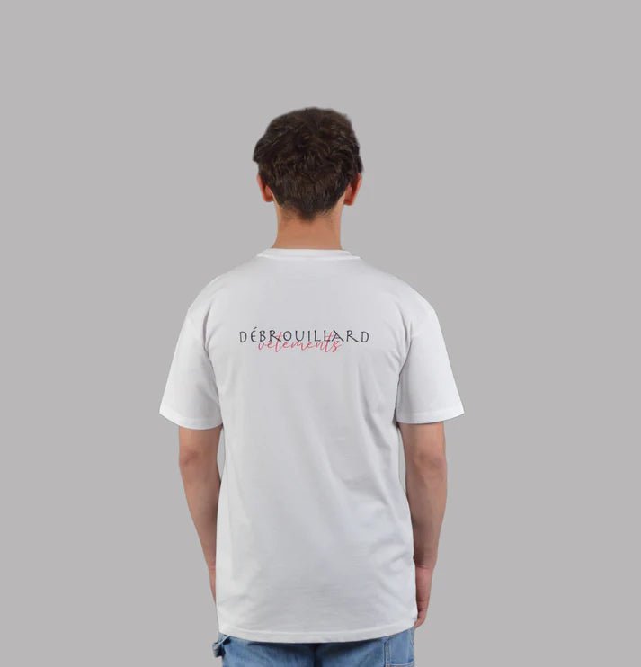 LETTERS DBRLLRD OVERSIZED TEE WIT - Mentastore