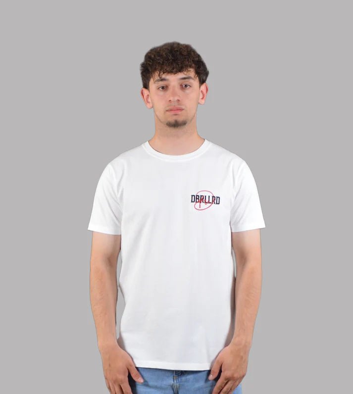 LETTERS DBRLLRD REGULAR TEE White - Mentastore