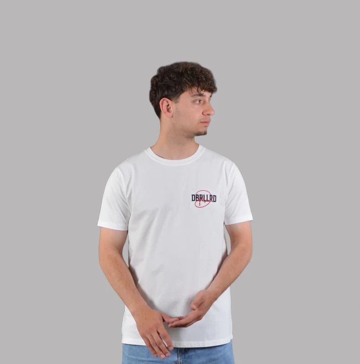 LETTERS DBRLLRD REGULAR TEE White - Mentastore