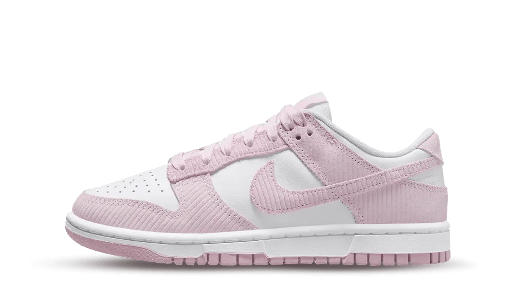 Nike Dunk Low 'Pink Corduroy' (W) - Mentastore - FN7167-100